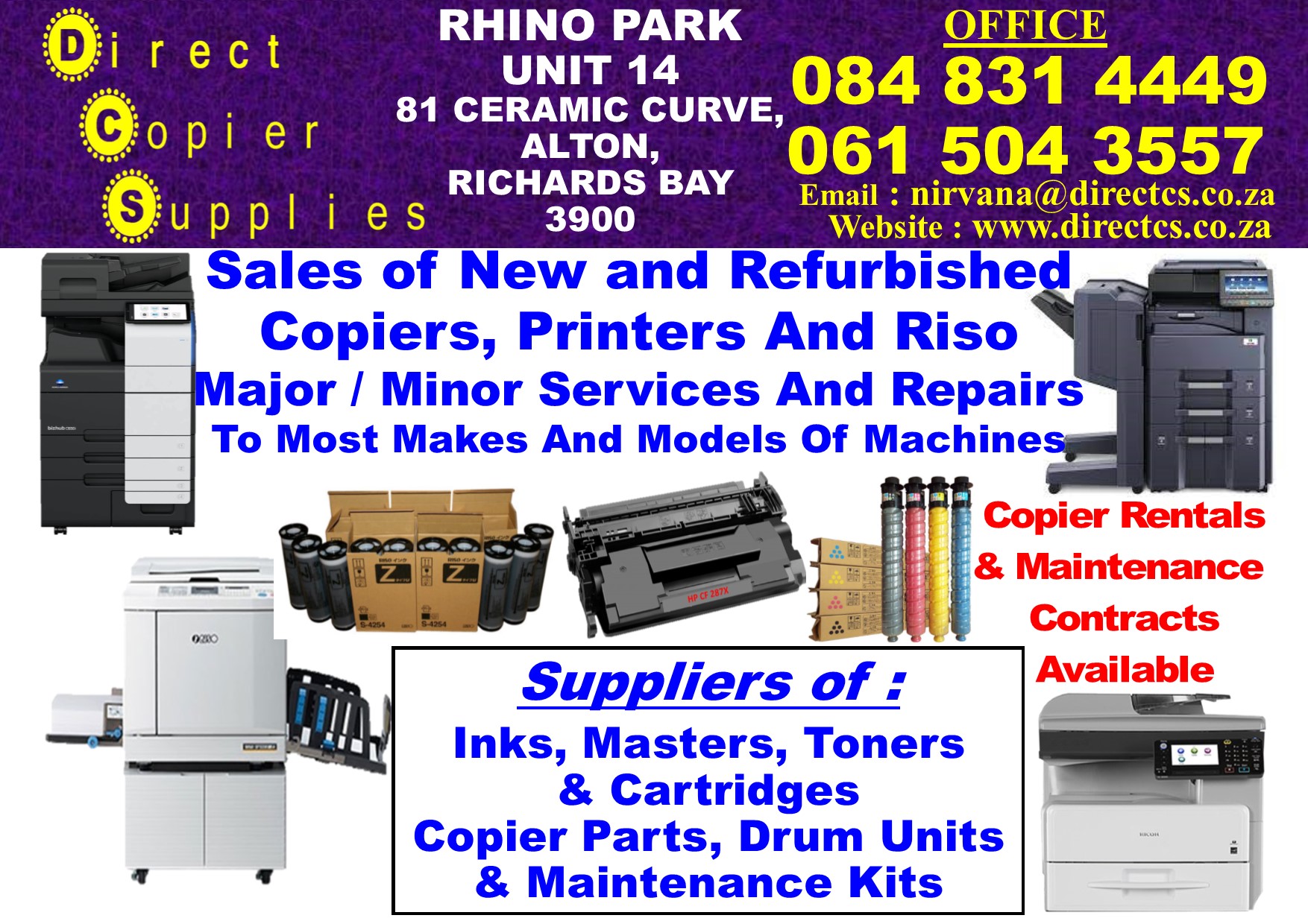 Copier supplies discount